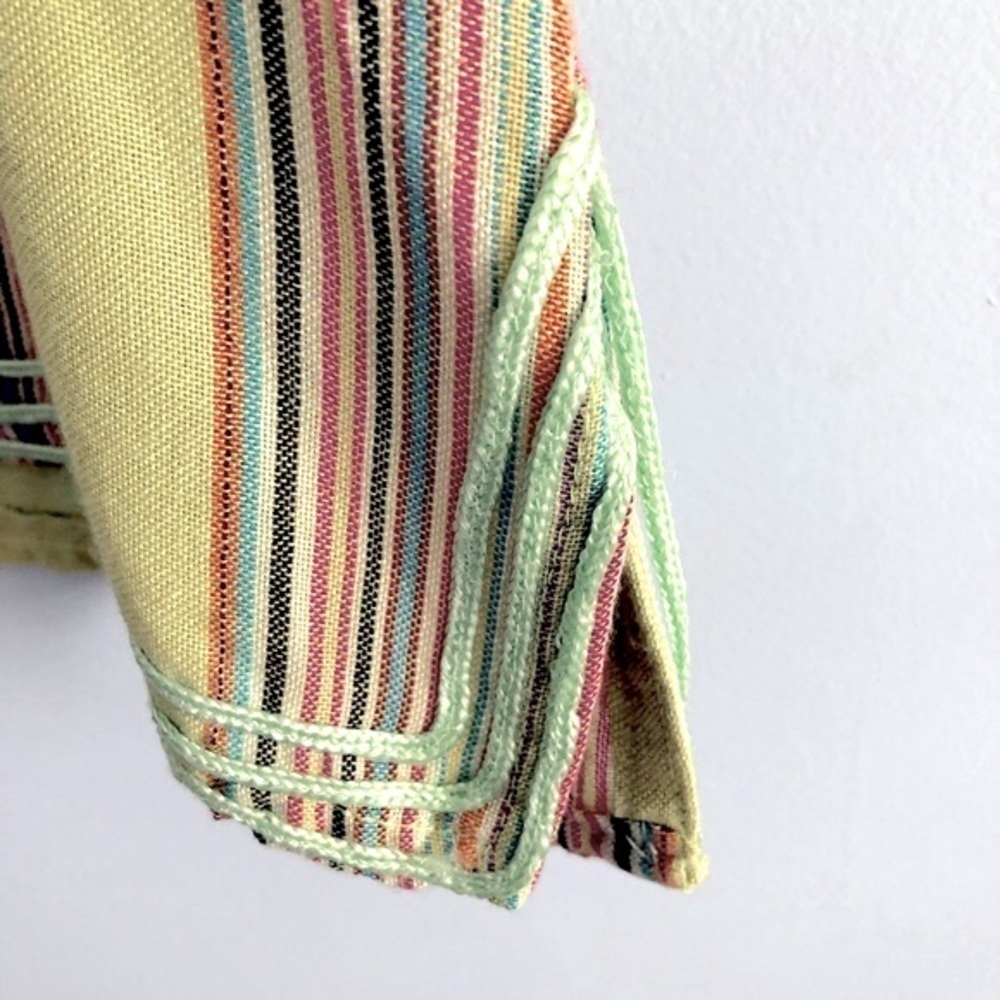 Vintage 90s Nomad Bohemian Colorful Embellished Tunic Top - Picture 8 of 13